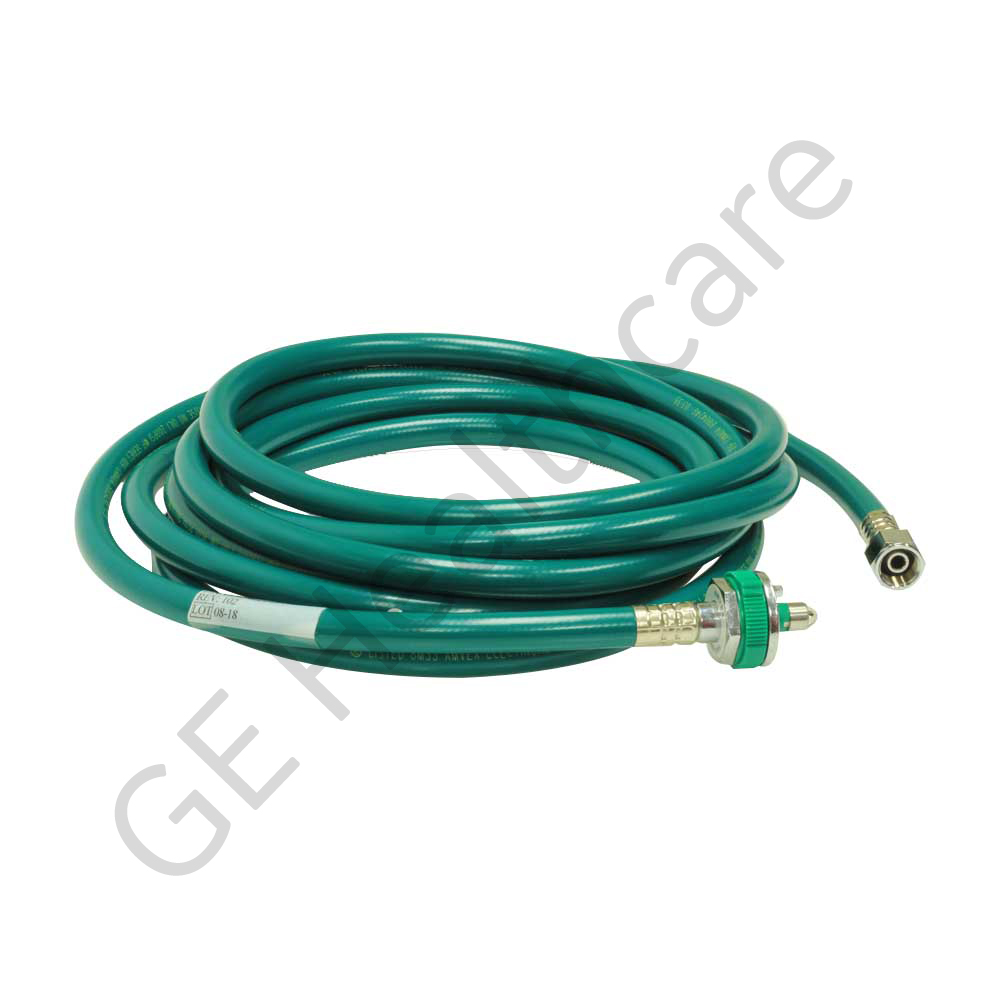 Hose/Assembly O₂ Green 15ft BCG Diameter M/DISS N-G BCG Hose/Assembly O₂ Green 15ft BCG Diameter M/DISS N-G BCG