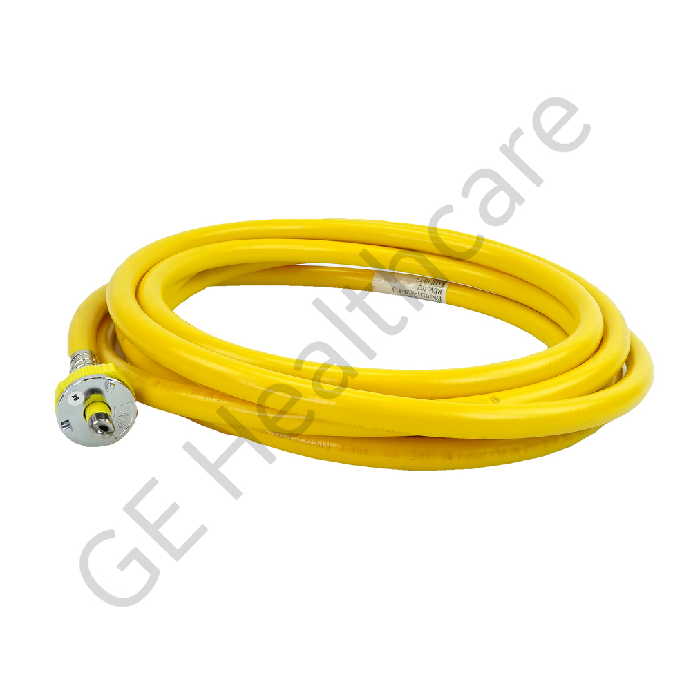 Hose/Assembly Air Yellow 15ft BCG Diameter M/DISS N-G BCG Hose/Assembly Air Yellow 15ft BCG Diameter M/DISS N-G BCG