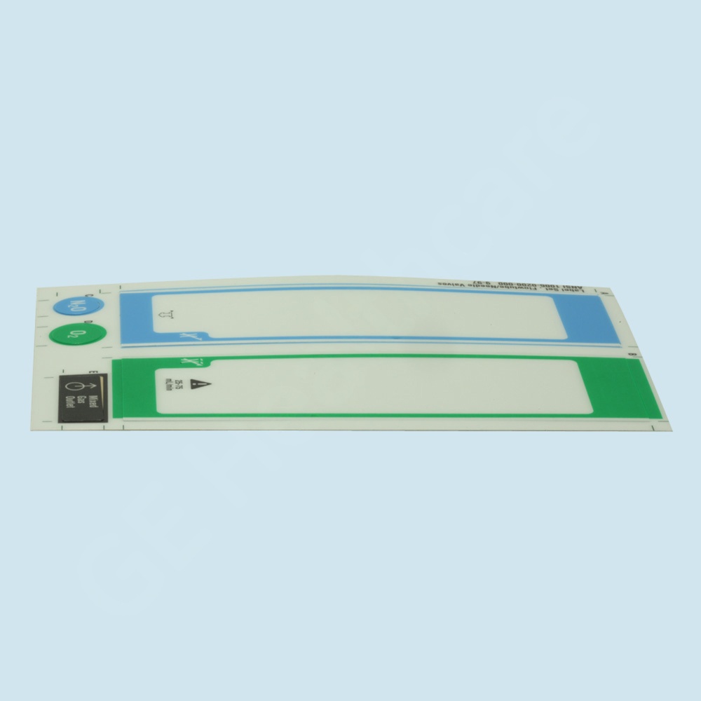 Label FL TB BLU RH GRN LH NDL V N₂O BLU O₂ GRN - Mechanical Label FL TB BLU RH GRN LH NDL V N₂O BLU O₂ GRN - Mechanical