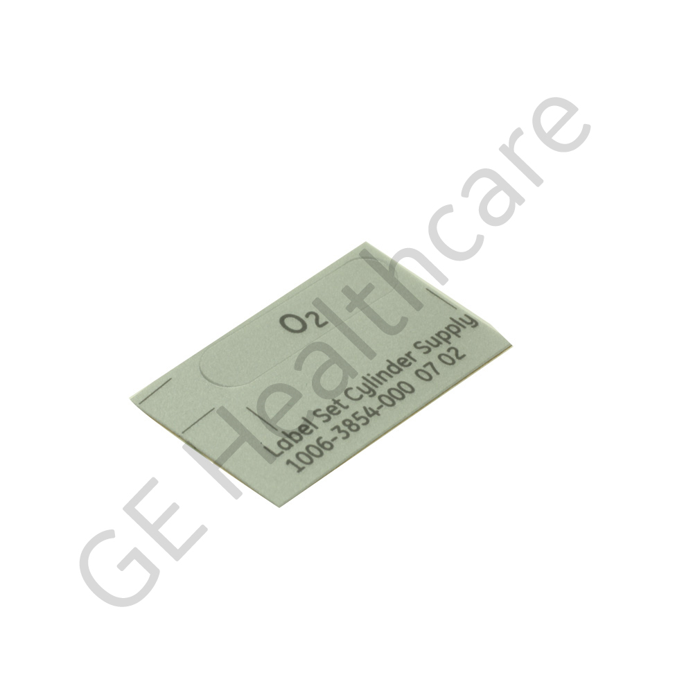 Label Set Cylinder Supply Oxygen Label Set Cylinder Supply Oxygen