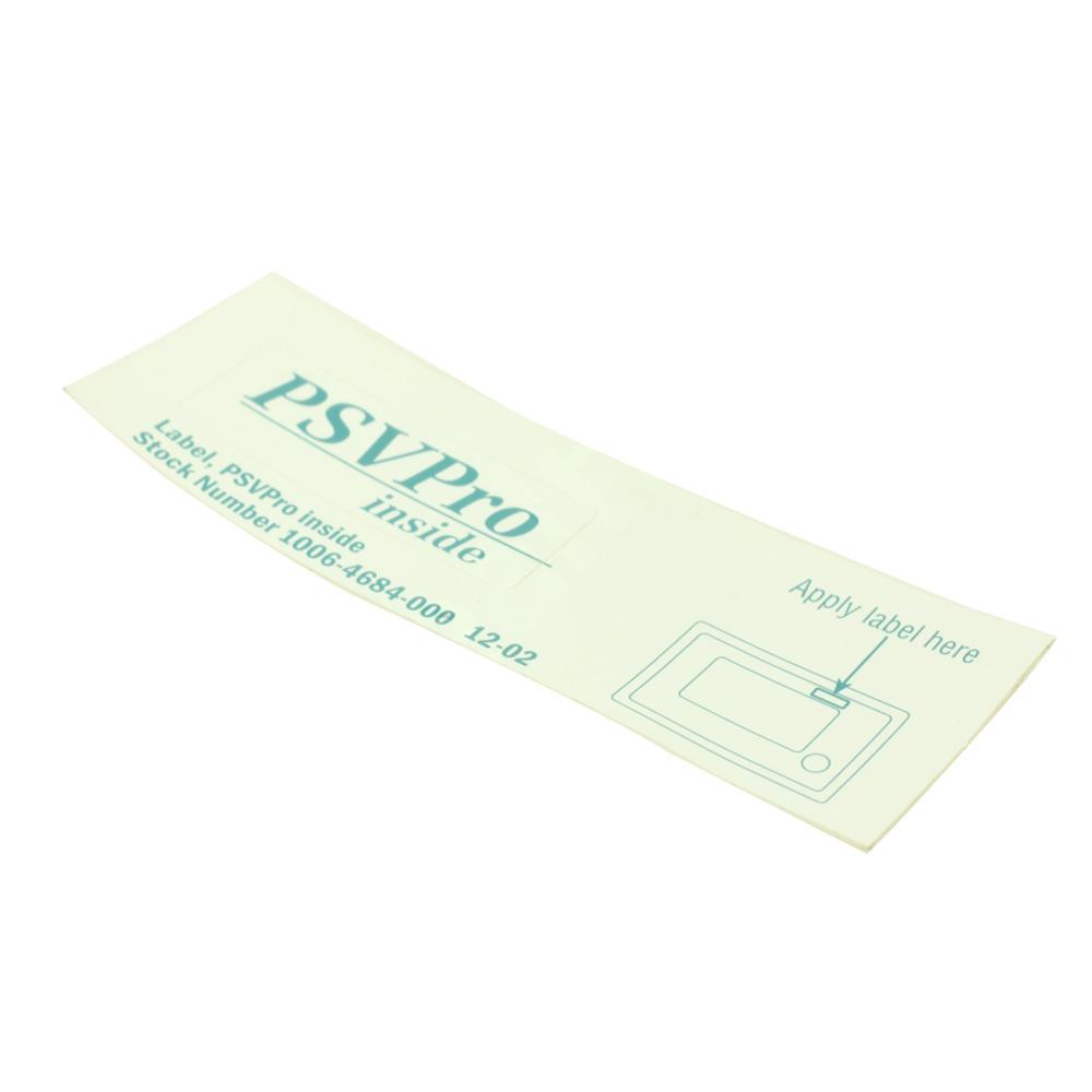 Sticker Label Pressure Support Ventilation with Protection Sticker Label Pressure Support Ventilation with Protection