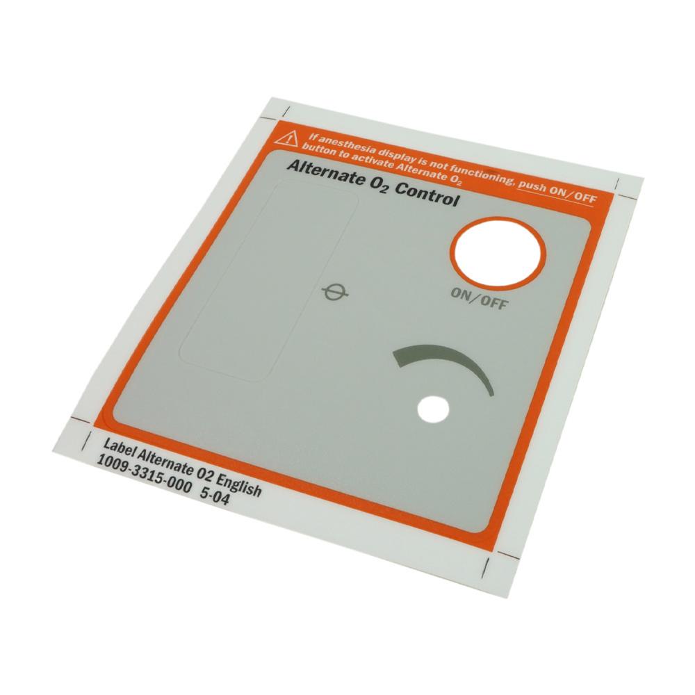 Label Alternate O2 - English Label Alternate O2 - English