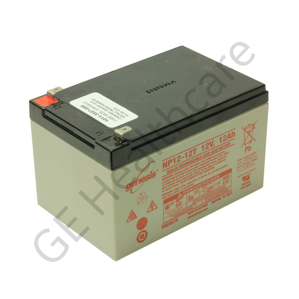 Battery Sealed Lead Acid 12 Volt (12V) 12 Amp-hour (12Ah)