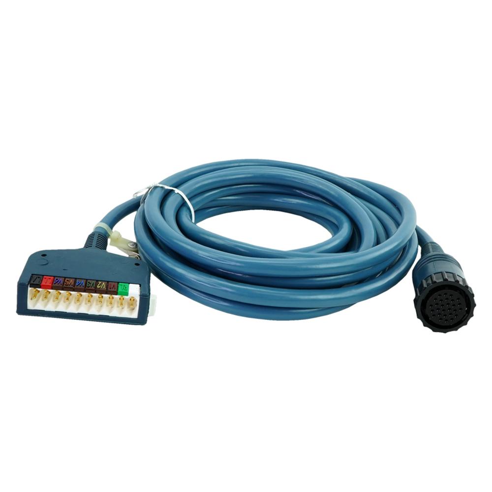 ECG Cable, 10-lead, shielded, 4.5 m/15 ft, 2/pack ECG Cable, 10-lead, shielded, 4.5 m/15 ft, 2/pack