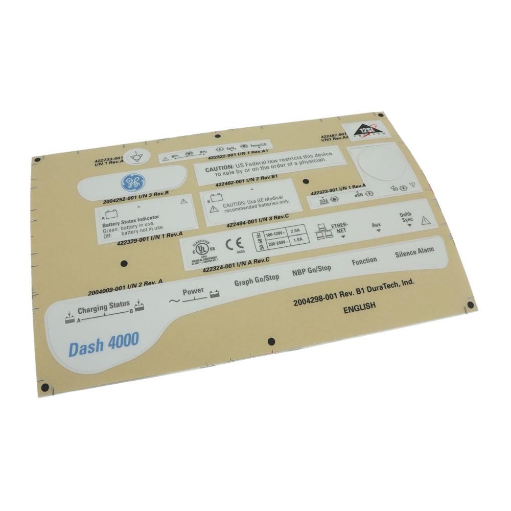 Label Kit DASH 4000 English Label Kit DASH 4000 English