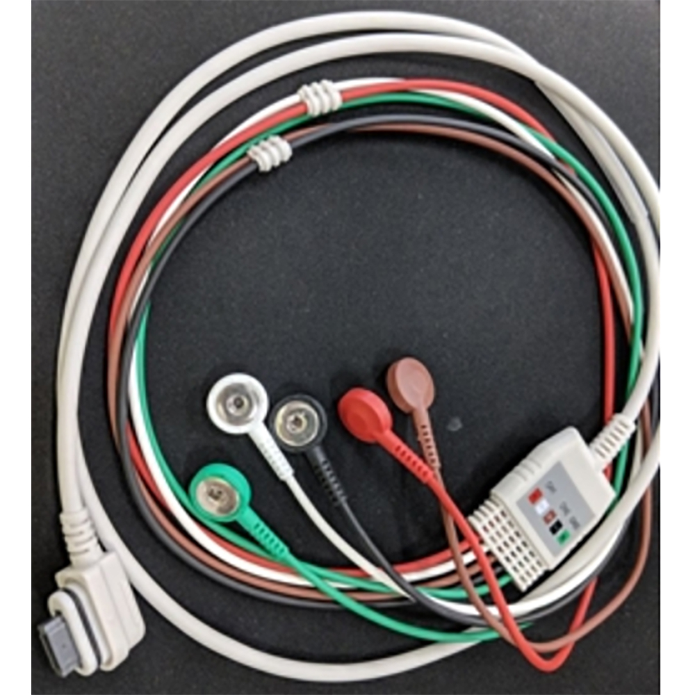 SEER Light Holter Patient Cable/Leadwire, 2 Channel, 5 Ld, AHA SEER Light Holter Patient Cable/Leadwire, 2 Channel, 5 Ld, AHA