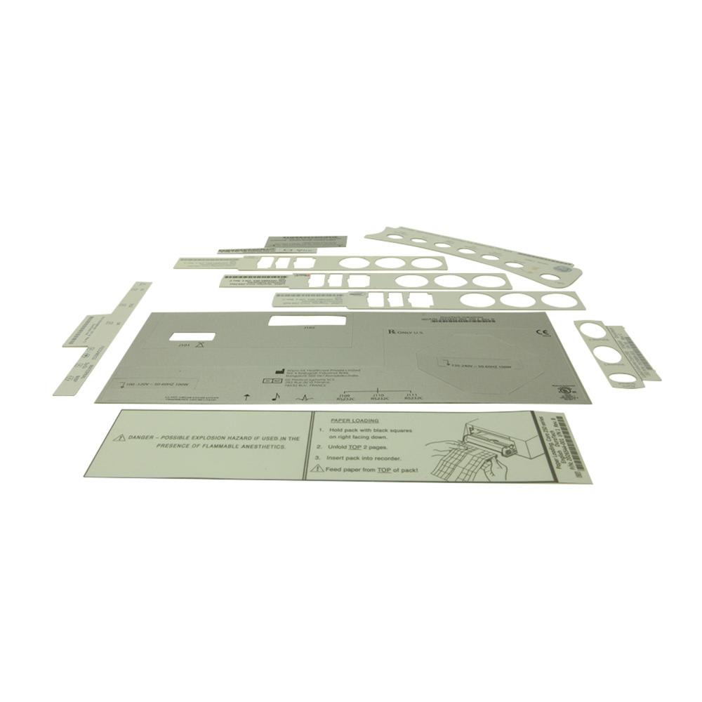 Coro 250CX Labels - English Coro 250CX Labels - English