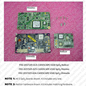 FRU CARESCAPE V100 SPO2 NELLCOR FRU CARESCAPE V100 SPO2 NELLCOR