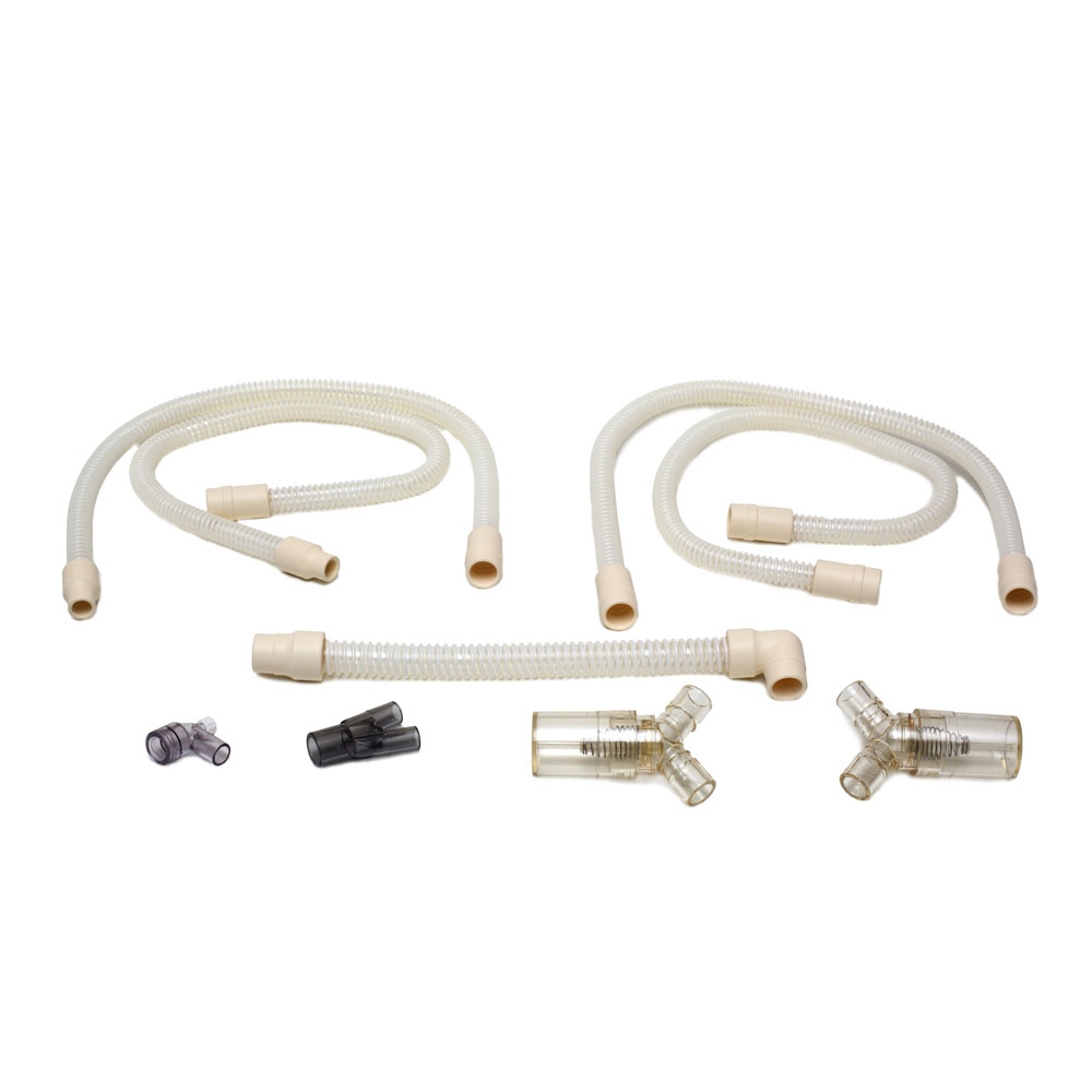 Reusable Pediatric Hytrel Patient Circuit Kit with Water Traps, 1.5m (1/box) Reusable Pediatric Hytrel Patient Circuit Kit with Water Traps, 1.5m (1/box)