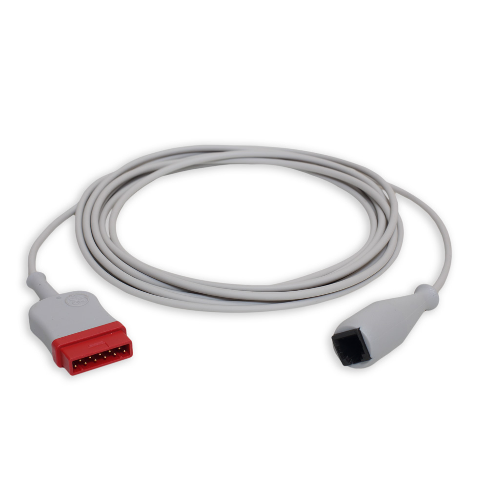 Single IBP Cable ICU Medical Transpac-IV, 3.6m (1/box)