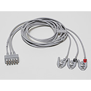 ECG Leadwire Set, 3-Lead, Grabber, AHA, 130 cm/51 in ECG Leadwire Set, 3-Lead, Grabber, AHA, 130 cm/51 in