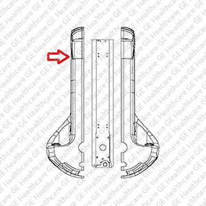Arm Cover Left 2375037-4 Arm Cover Left 2375037-4