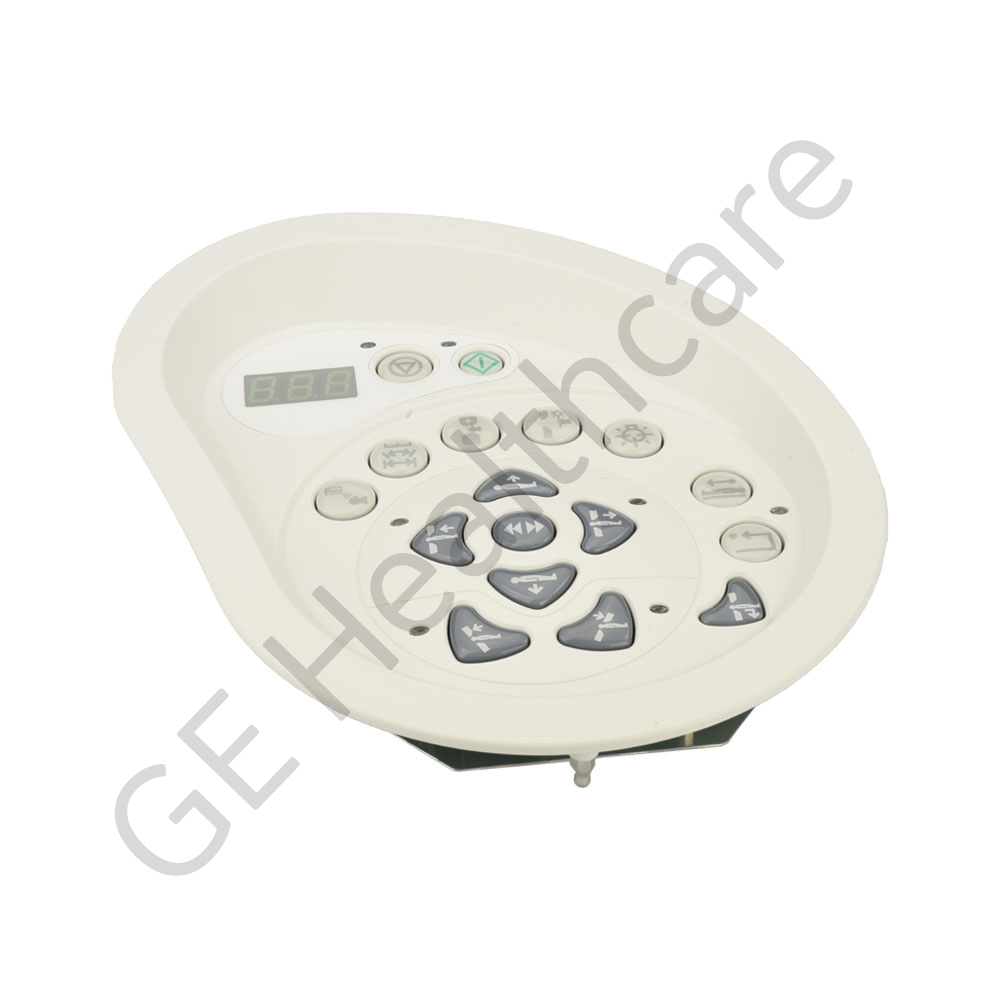 Right CT Control Panel - White Bezel with Green LED's, Computed ...