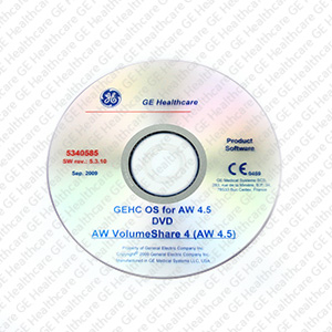 GE HealthCare Operating System for AW 4.5 DVD GE HealthCare Operating System for AW 4.5 DVD