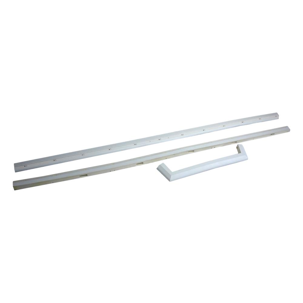 Bampers Set Relaunch - White and Silver Color Bampers Set Relaunch - White and Silver Color