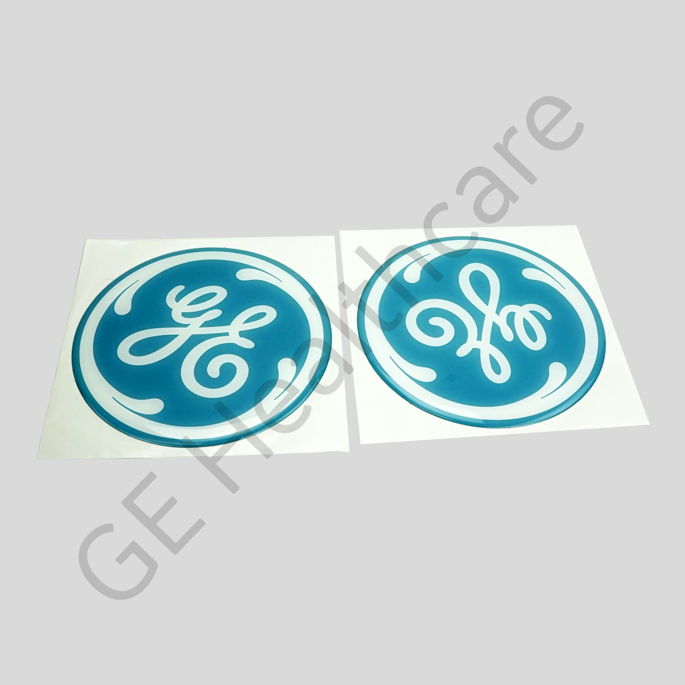 GE Logo Dome 120mm Two Labels SP