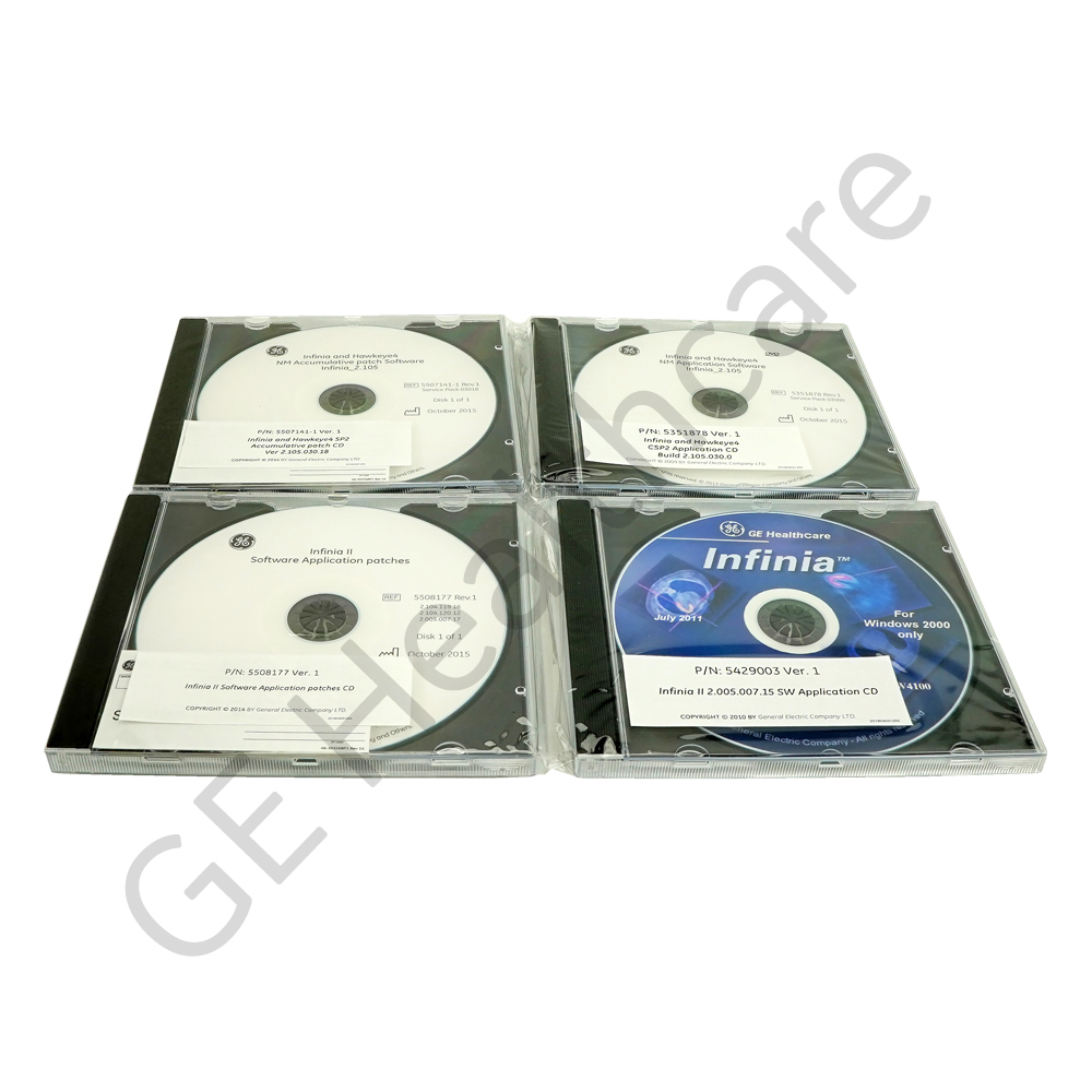 Infinia II MEA SW patches CD for spare part