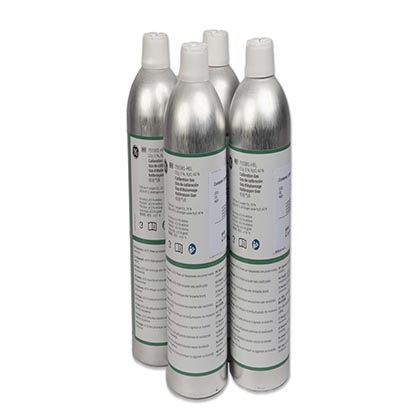 Calibration Gas, CO₂, AIR, 4 Cans Package