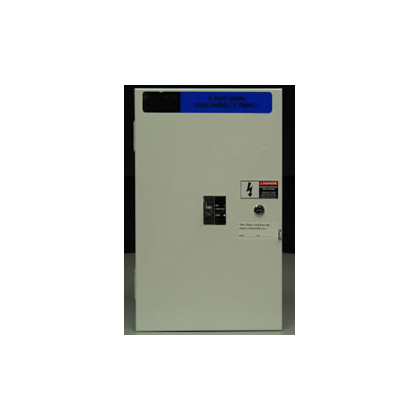 25 KAIC X-Ray Main Disconnect Panel 110 Amp, 480 V/208 V 25 KAIC X-Ray Main Disconnect Panel 110 Amp, 480 V/208 V