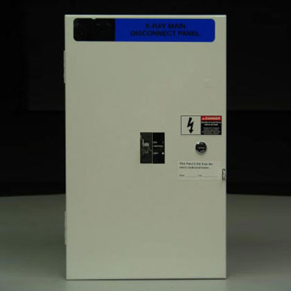 25 KAIC X-Ray Main Disconnect Panel 80 Amp, 480 V/208 V 25 KAIC X-Ray Main Disconnect Panel 80 Amp, 480 V/208 V