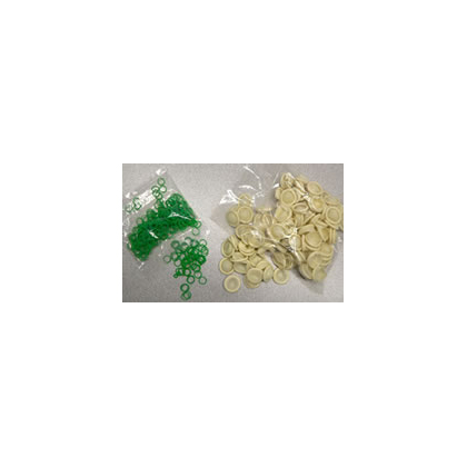 Non-Sterile Endocavity Latex Finger Cots - 2 cm x 7 cm (100/Bx) Non-Sterile Endocavity Latex Finger Cots - 2 cm x 7 cm (100/Bx)