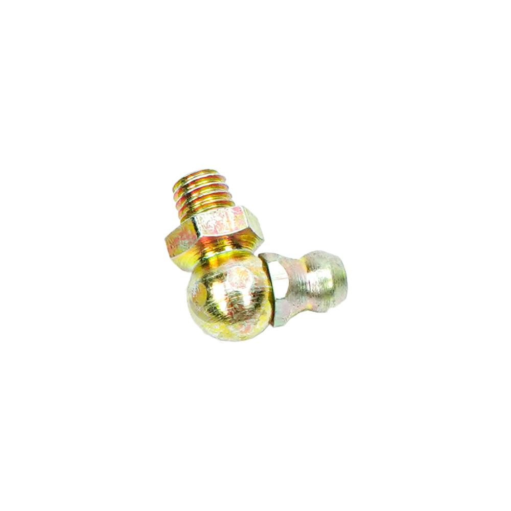 Grease Fitting M6X1 90 Ground ST Grease Fitting M6X1 90 Ground ST