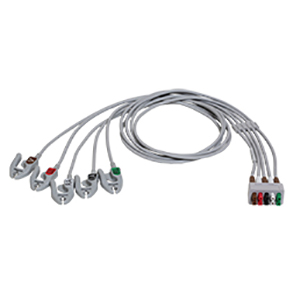 ECG Leadwire Set, 5-Lead, Grabber, AHA, 74 cm/29 in ECG Leadwire Set, 5-Lead, Grabber, AHA, 74 cm/29 in