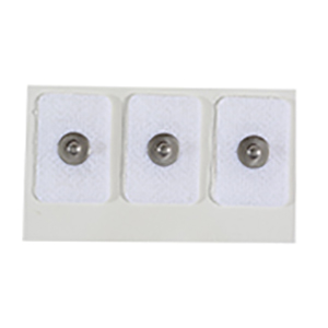 ECG SNAP ELECTRODE CLOTH RECTANGLE SOLID GEL 3/STRIP 60/POUCH 600/CASE ECG SNAP ELECTRODE CLOTH RECTANGLE SOLID GEL 3/STRIP 60/POUCH 600/CASE