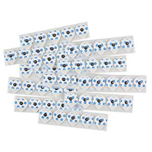 ECG SNAP ELECTRODE FOAM TEARDROP WET GEL 5/STRIP 60/POUCH 600/CASE ECG SNAP ELECTRODE FOAM TEARDROP WET GEL 5/STRIP 60/POUCH 600/CASE