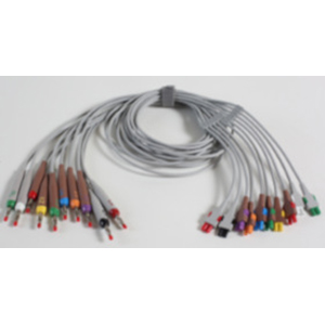 Leadwire Set, Base 10, Banana, AHA Leadwire Set, Base 10, Banana, AHA