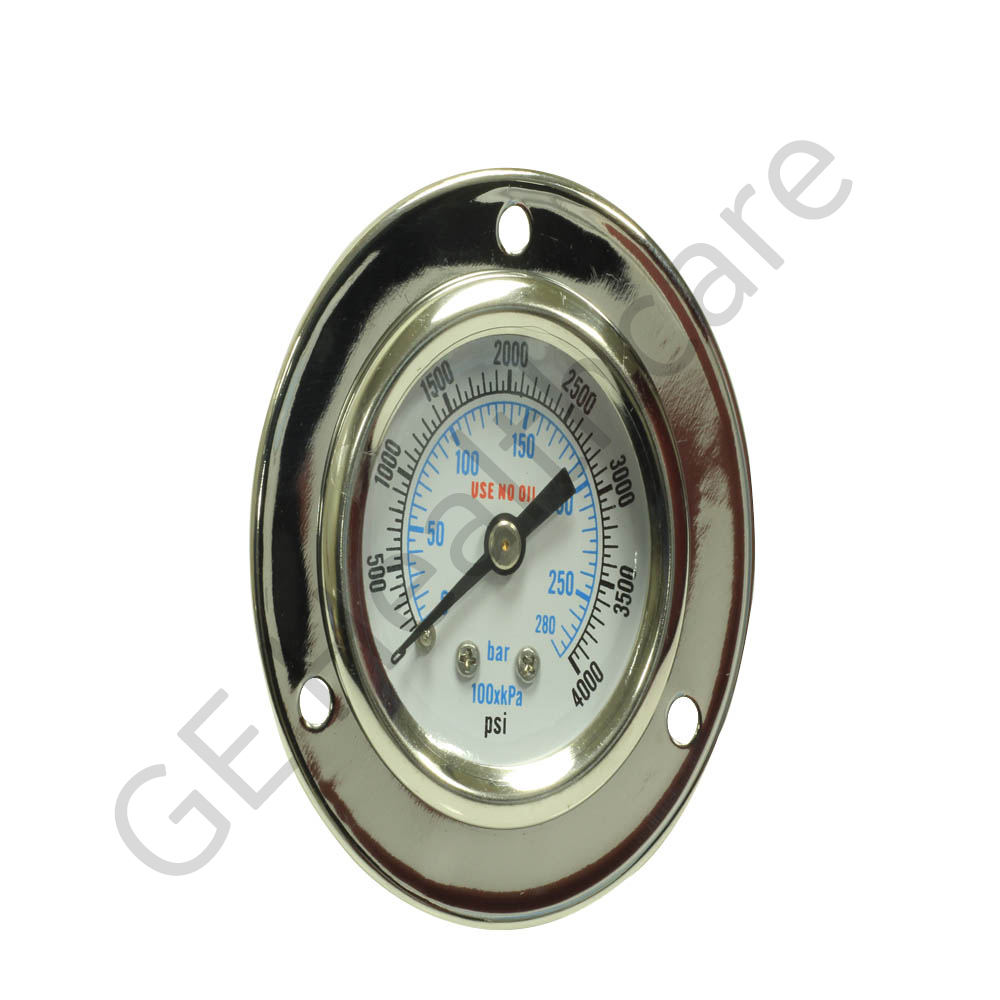 0-4000 psi Gauge 0-4000 psi Gauge