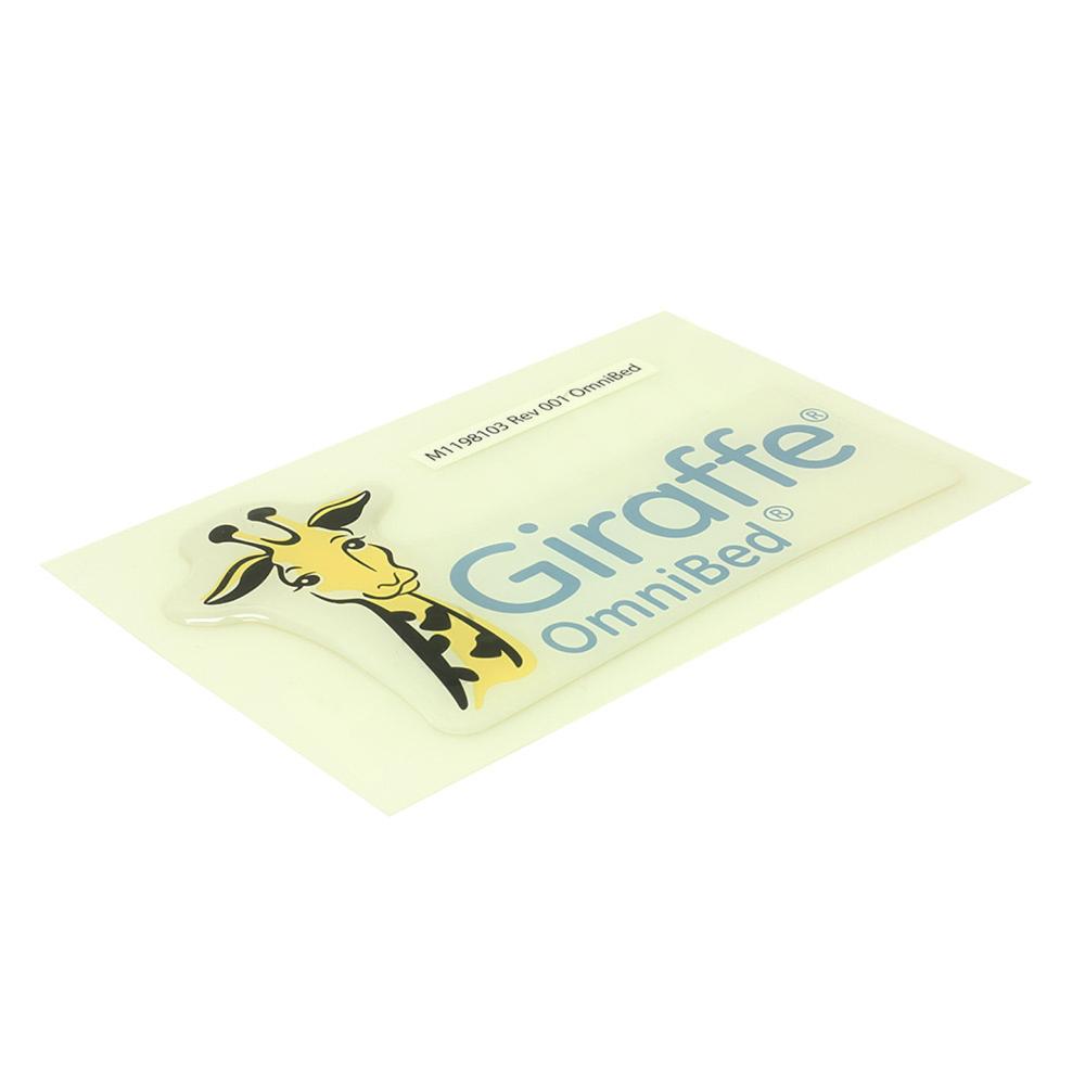 Sticker Label Branding Giraffe™ Omnibed Sticker Label Branding Giraffe™ Omnibed