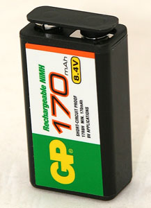 Battery 7 Cell, Rechargeable, Nickel Metal Hydride 8.4V